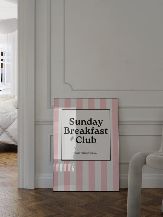 Sunday Breakfast Club Pink