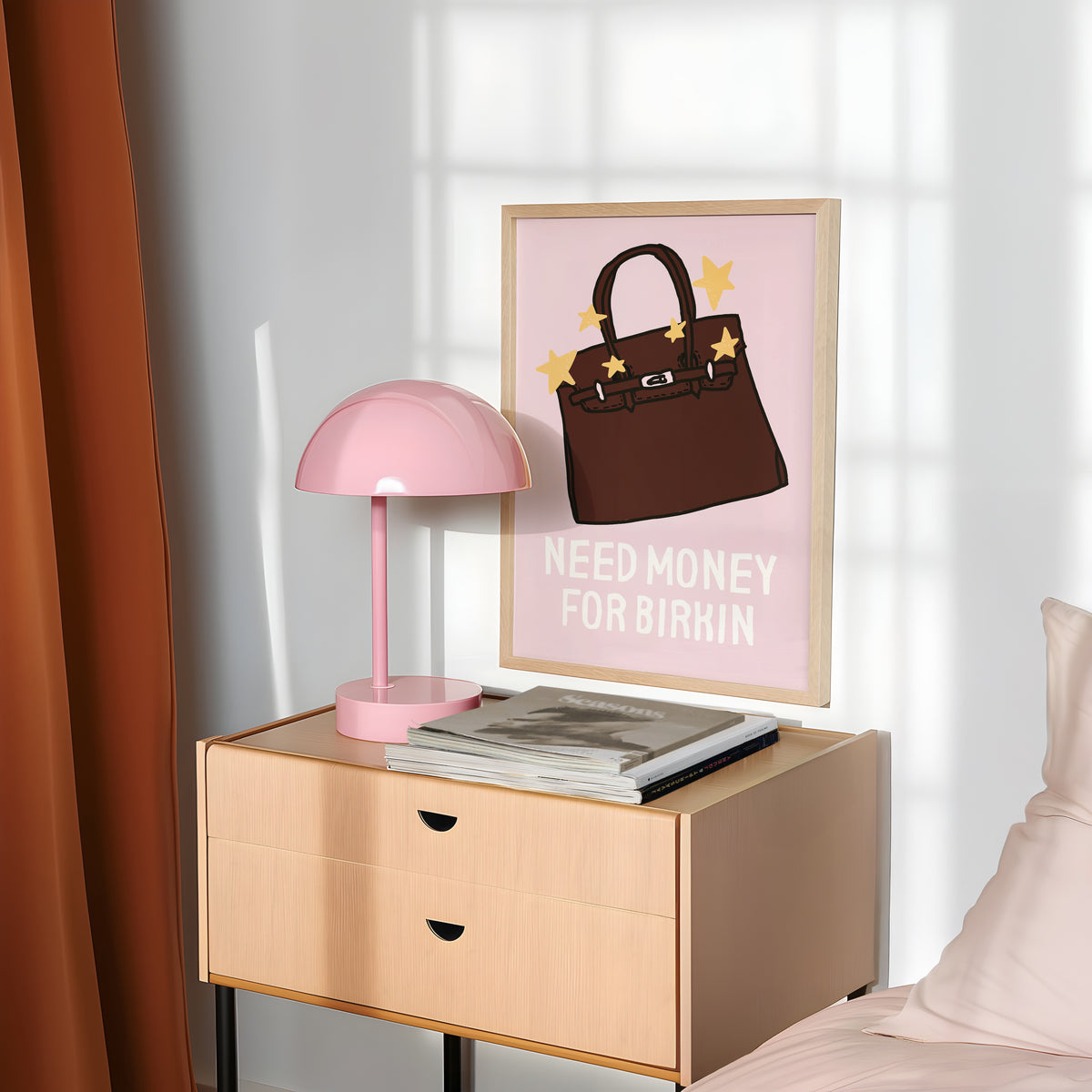 Need Money for Birkin — Soft Pink