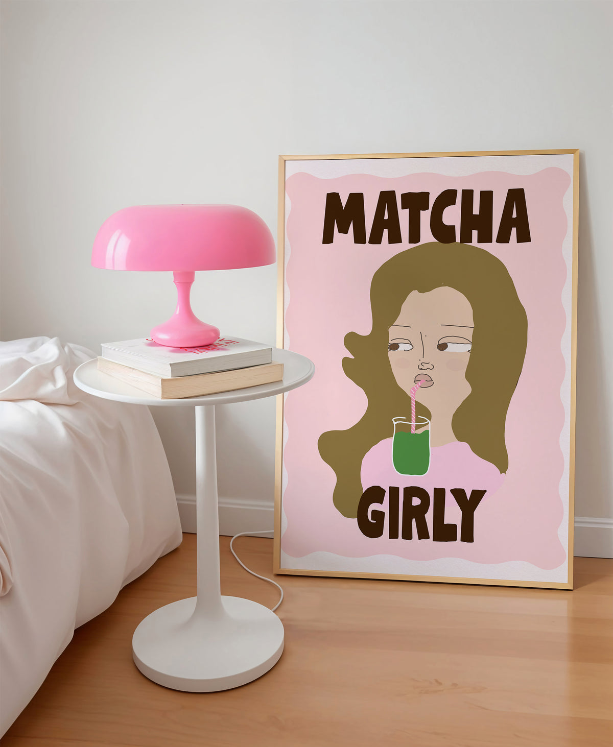 Blonde Matcha Girly