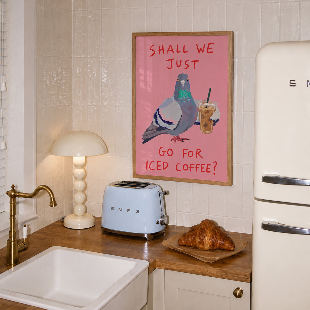 Shall We Get Coffee? - Pink