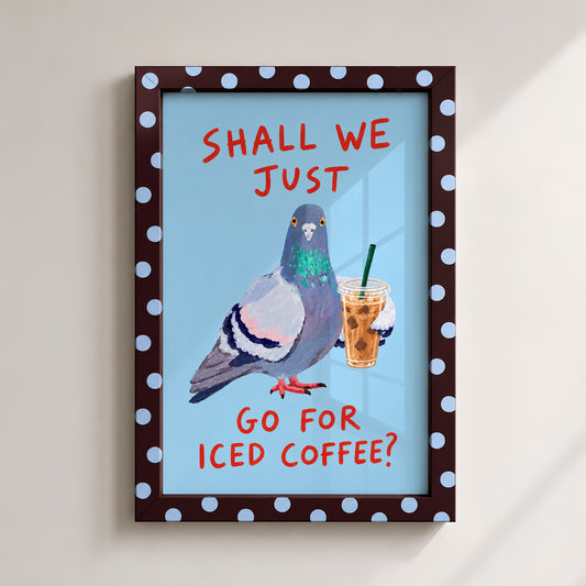 Shall We Get Coffee? - Blue