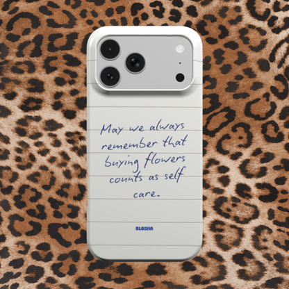 Self Care Note