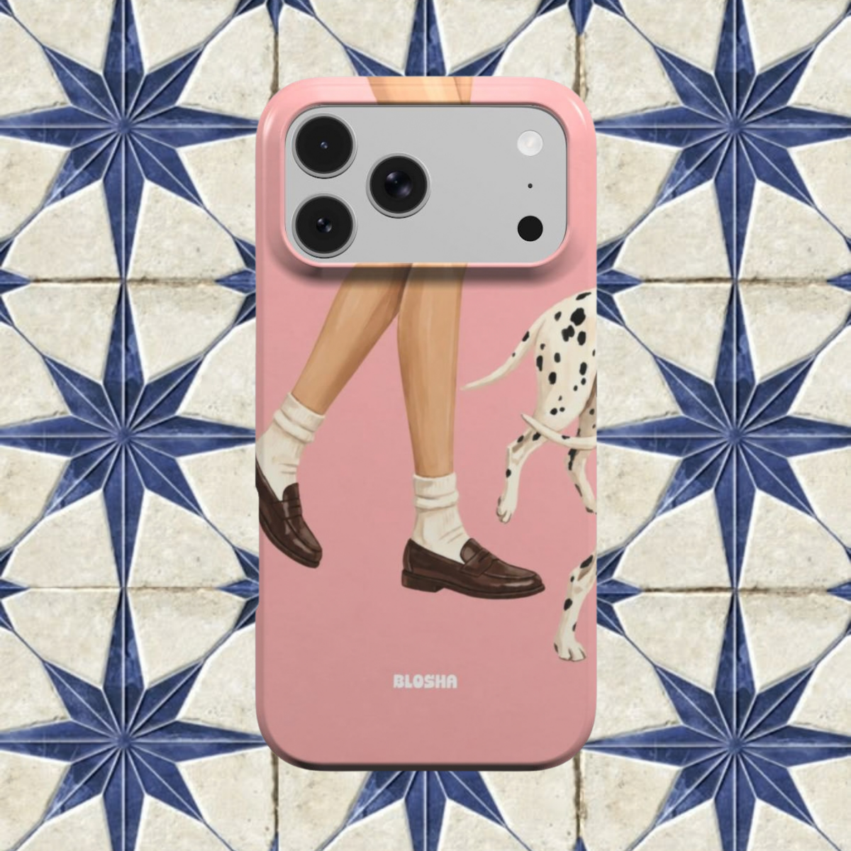 Dalmatian Walk Pink