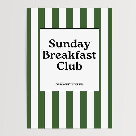 Sunday Breakfast Club Green