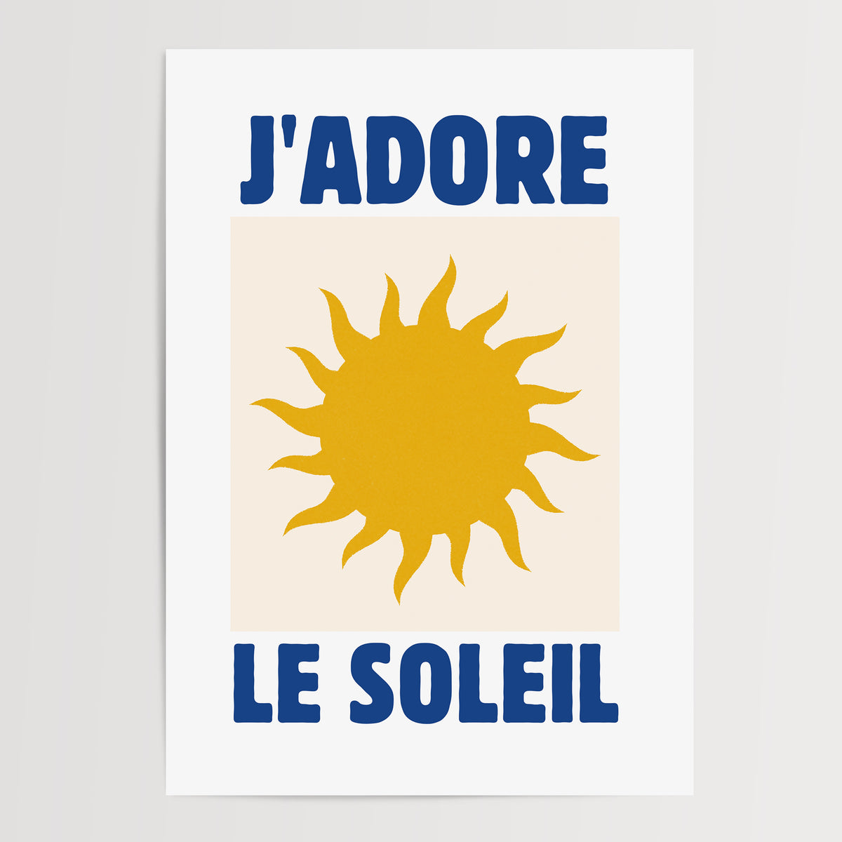 J’adore le Soleil