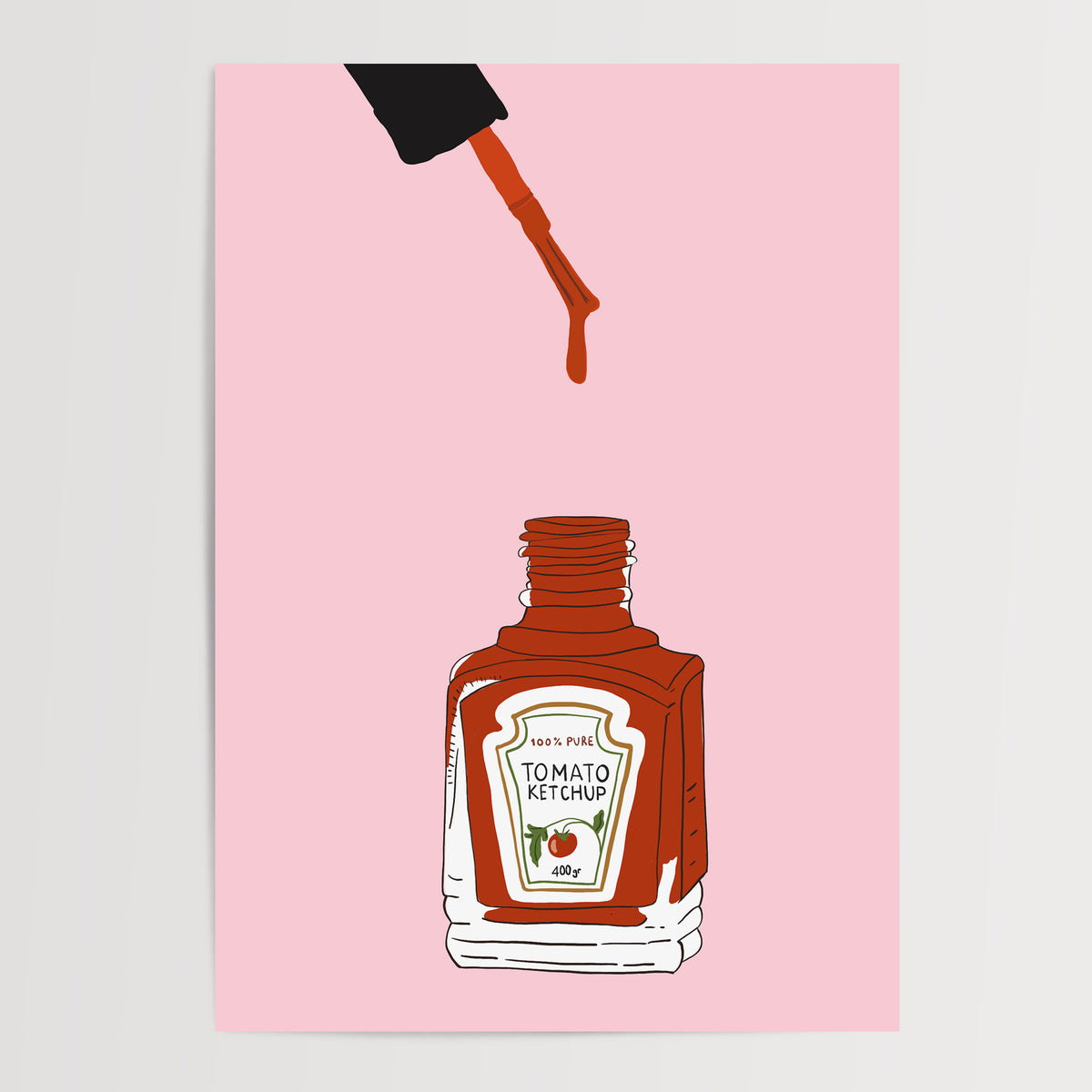 Ketchup Manicure