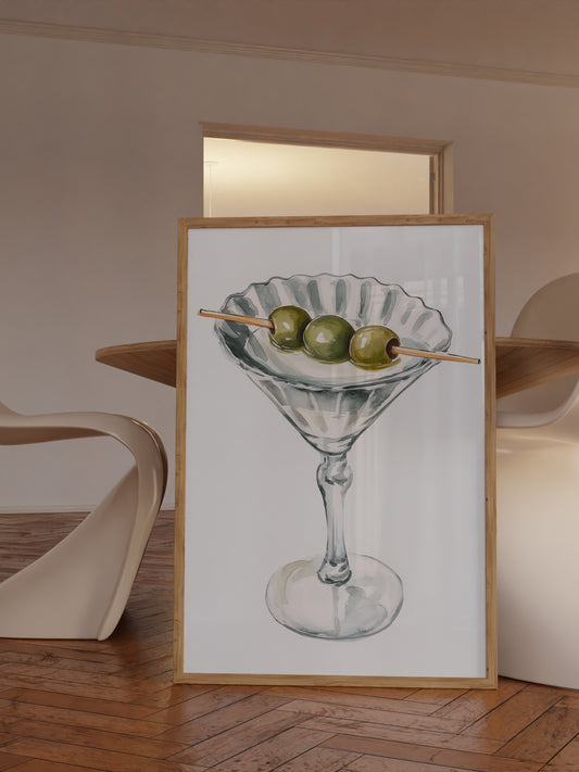 Martini in Watercolor