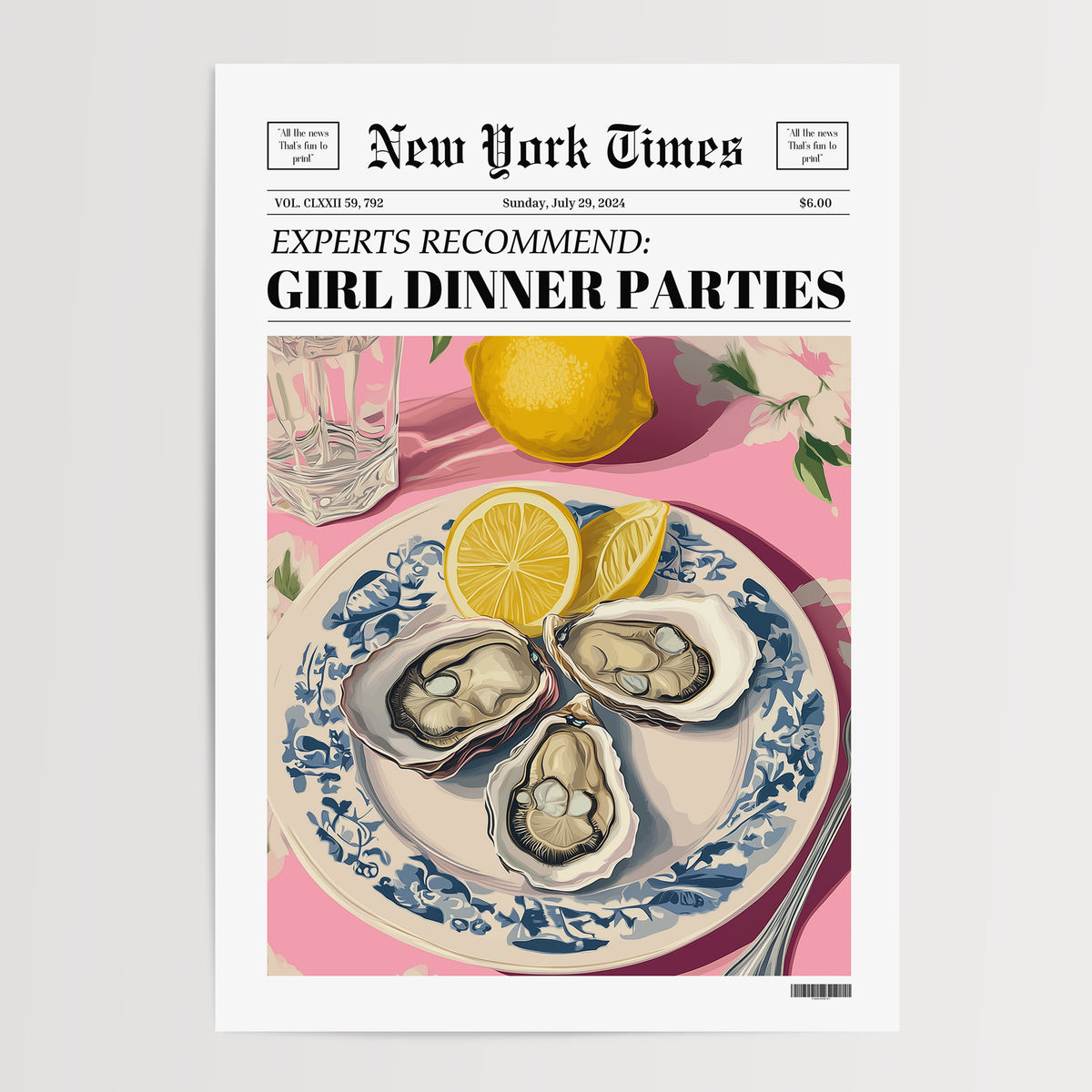 Oyster Girl Dinner