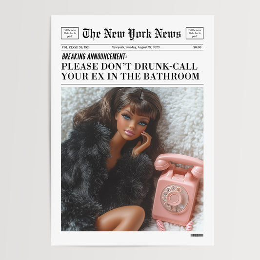 Drunk Dial Warning