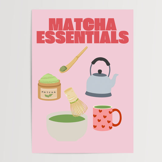 Matcha Essentials — Pink