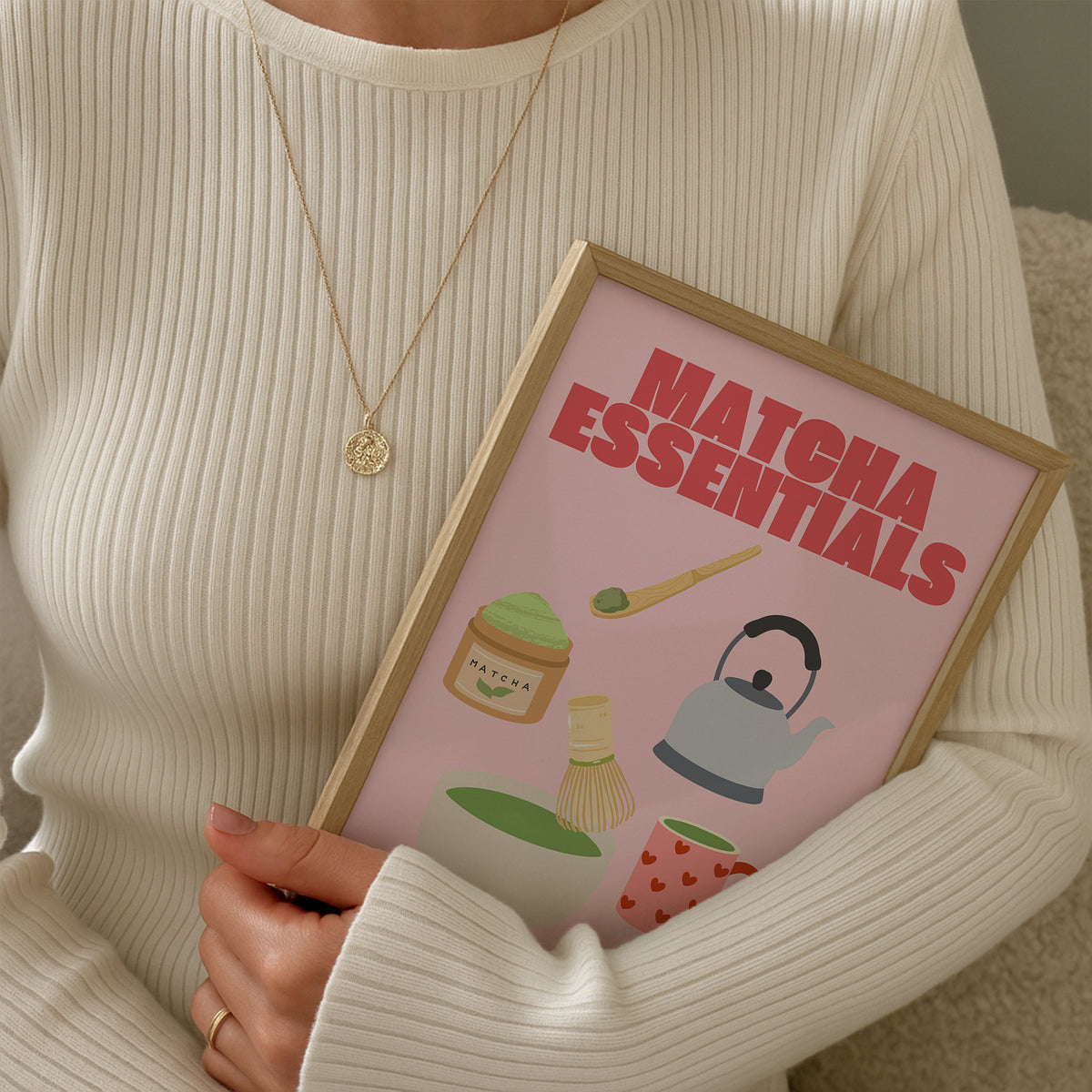 Matcha Essentials — Pink