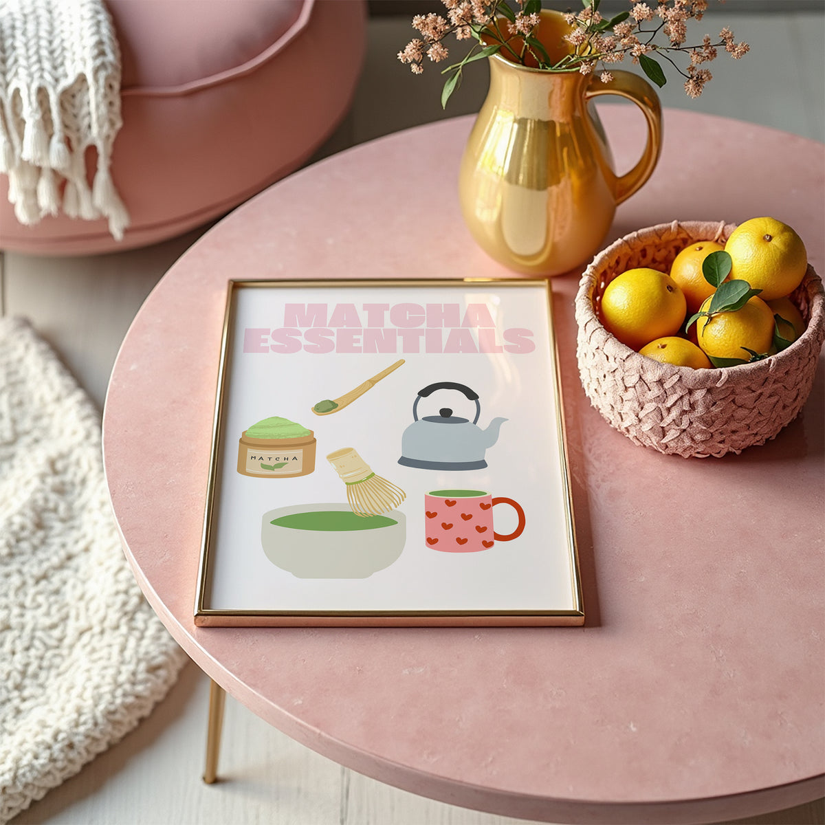 Matcha Essentials — Blush