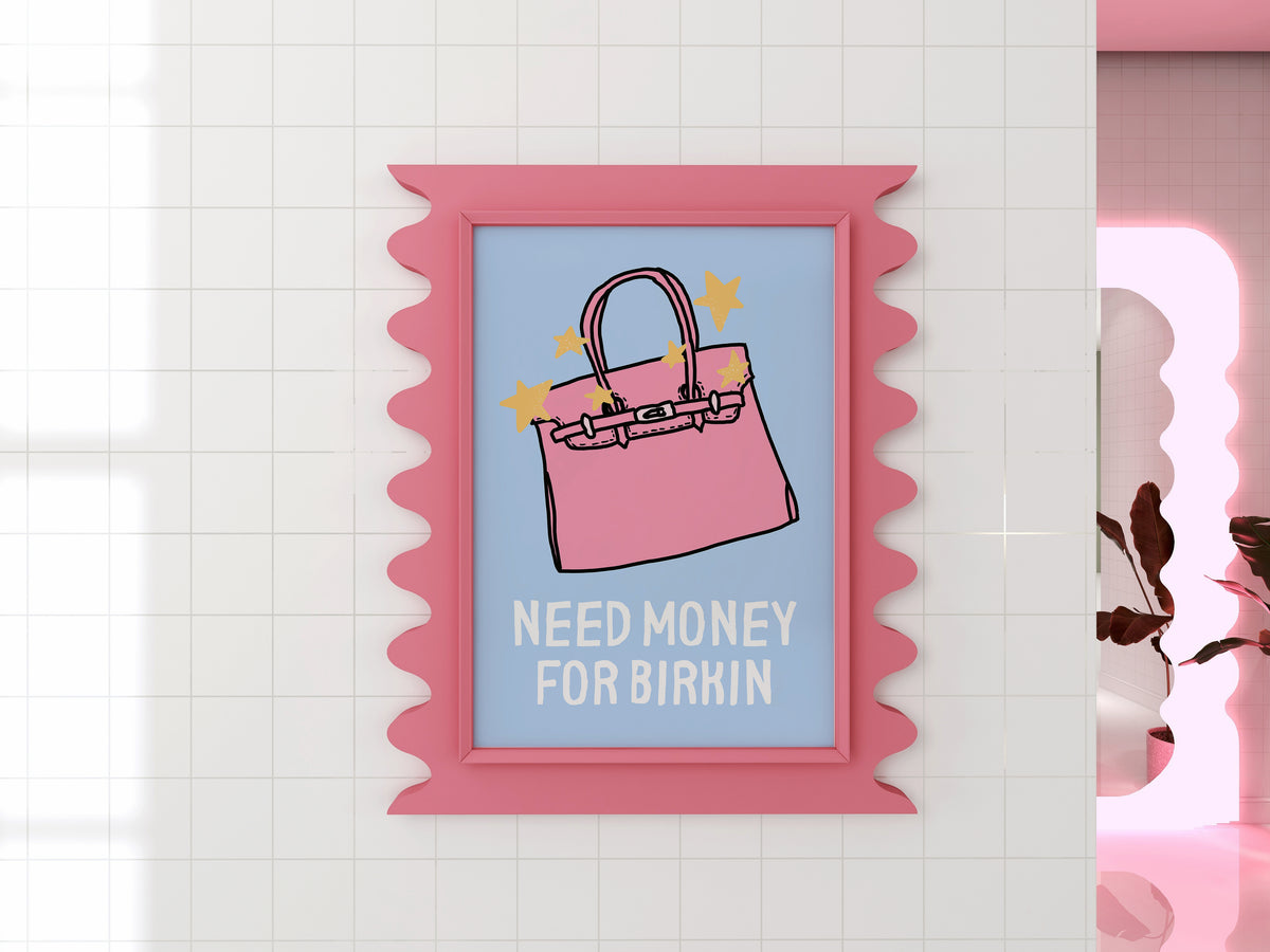 Need Money for Birkin — Baby Blue