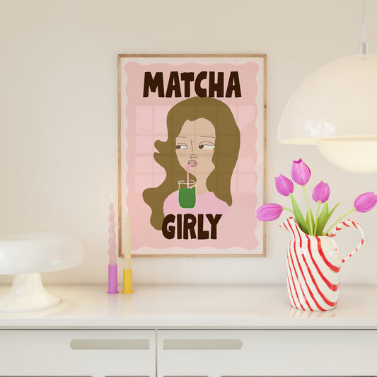 Blonde Matcha Girly