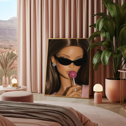 Lollipop Girl — Brunette