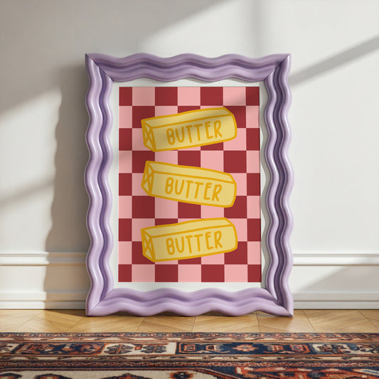 Butter Trio — Red & Pink
