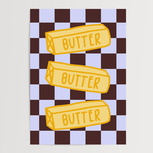 Butter Trio — Brown & Lilac