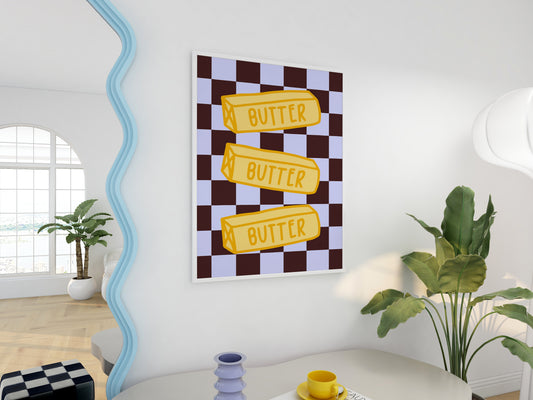 Butter Trio — Brown & Lilac