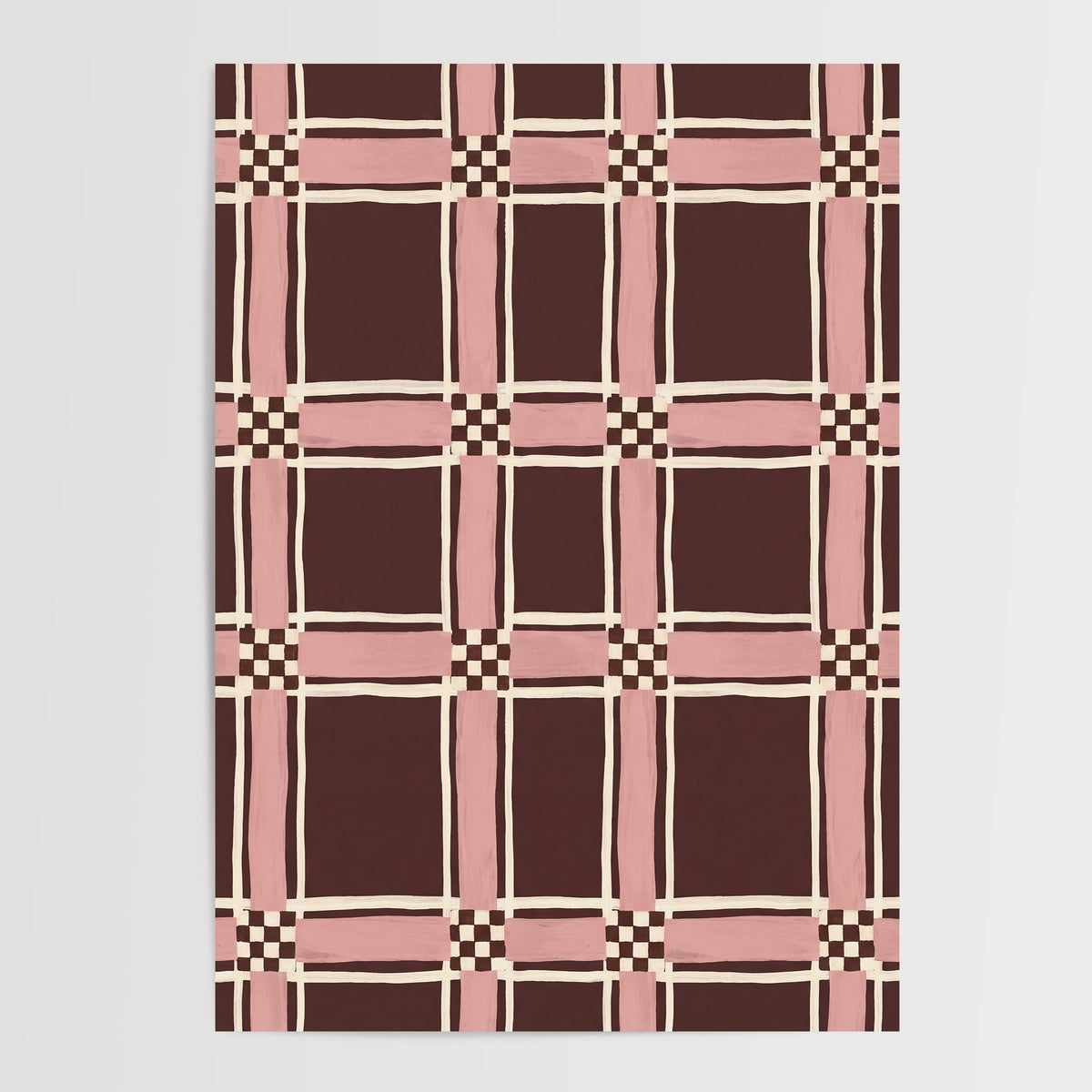 Cocoa Blush Grid
