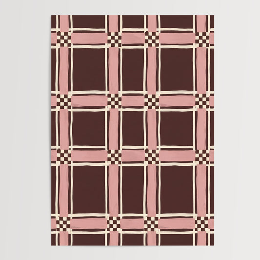 Cocoa Blush Grid