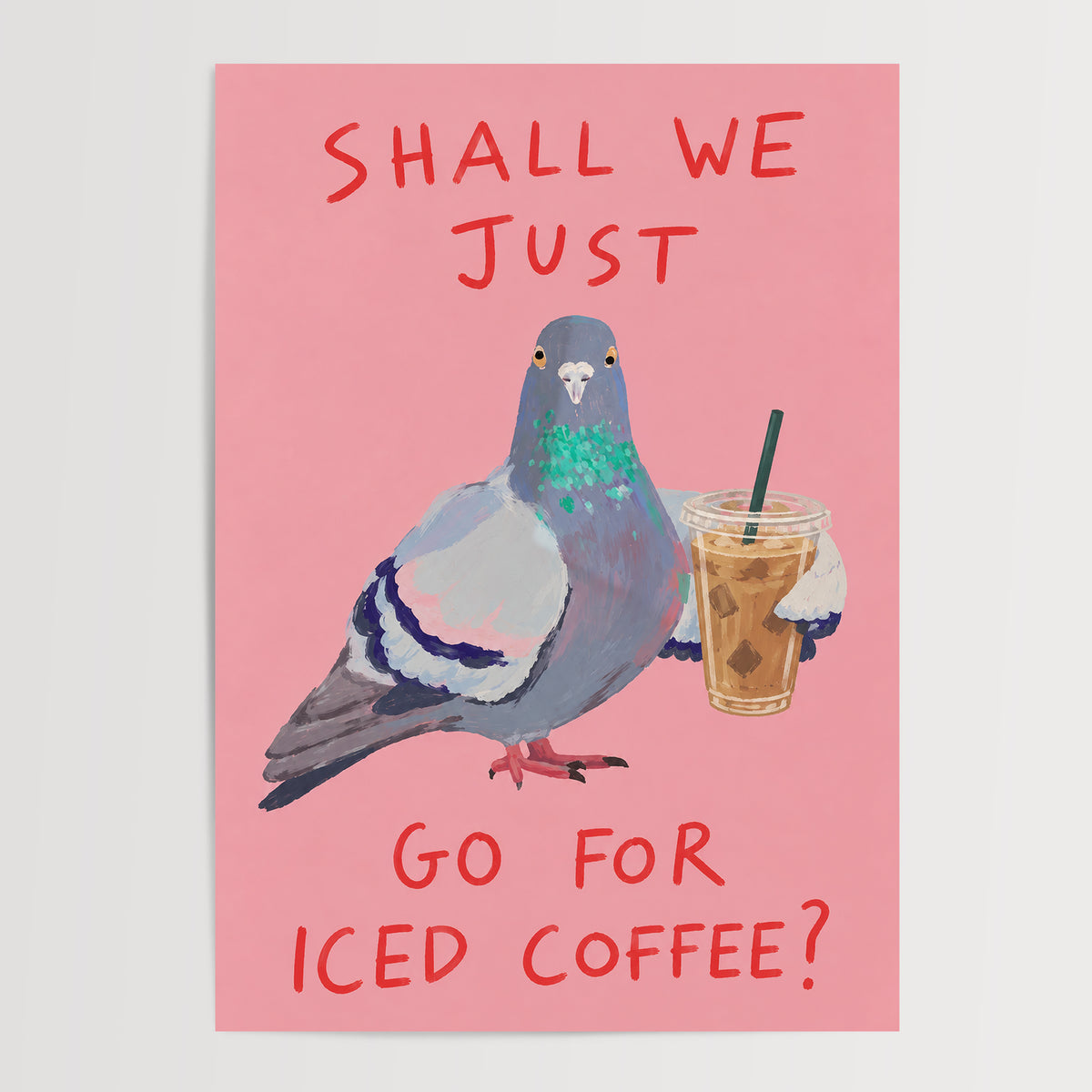 Shall We Get Coffee? - Pink