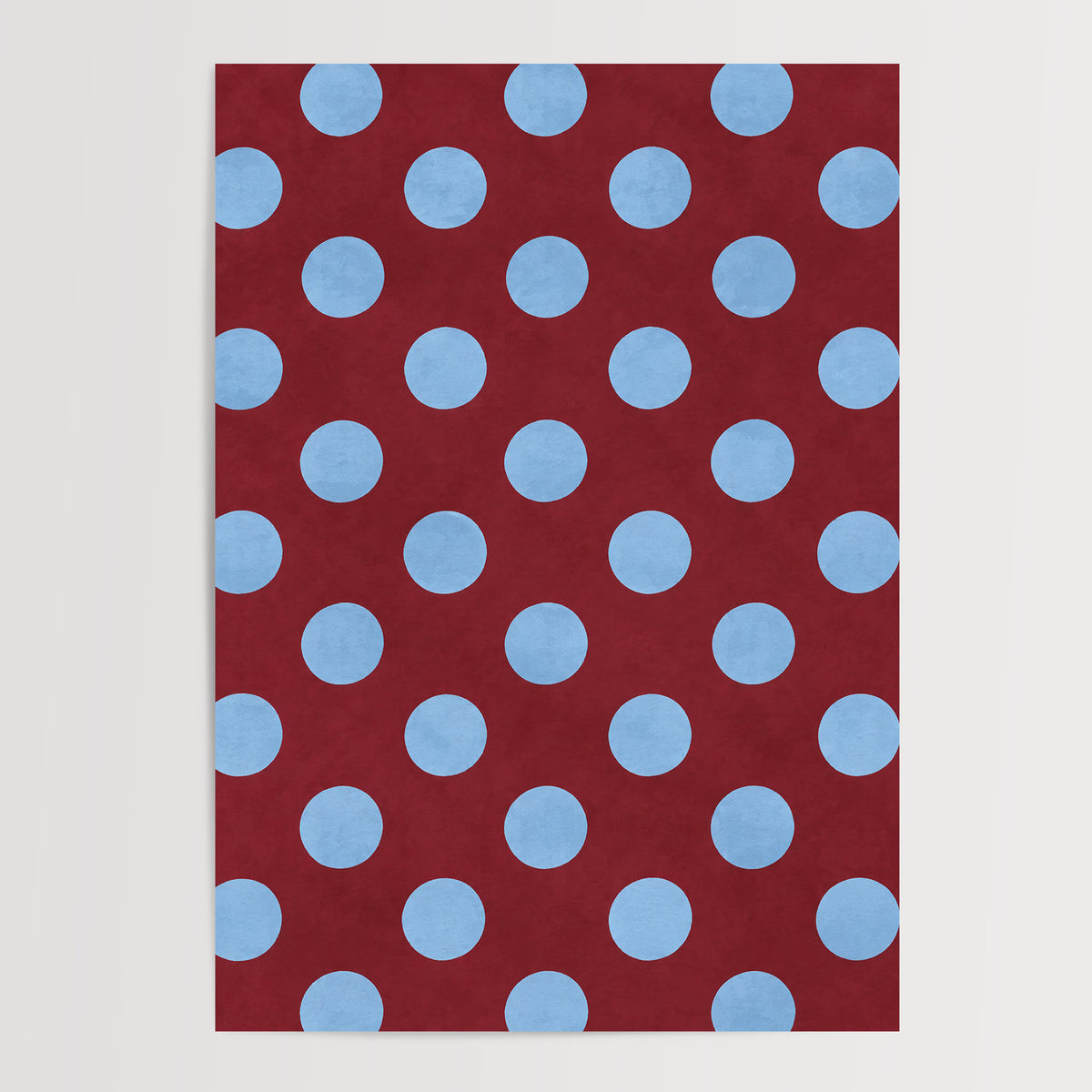 Blue Polka