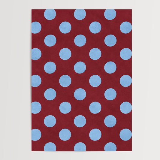 Blue Polka