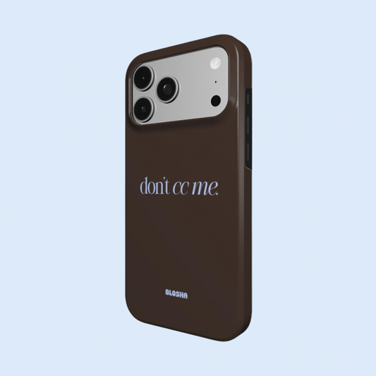 Don’t CC Me